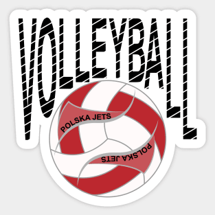 Volleyball Poland Sticker